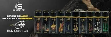 Lucky Energetic Body Spray Black 100ml