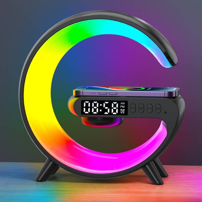 Lamp With Bluetooth Speaker Wireless Charger