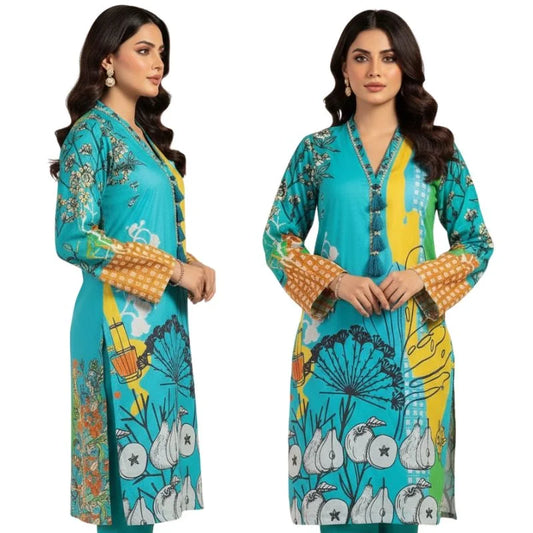 Swiss Lawn 1-Piece Shirt for Women |