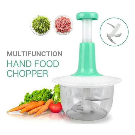 1.5L Manual Hand Push Chopper & Multifunctional Mixer