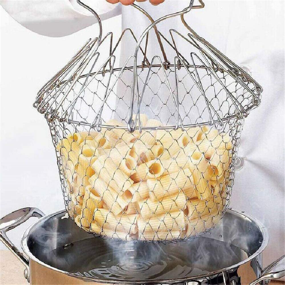 Stainless Steel Chef Basket 12 in 1