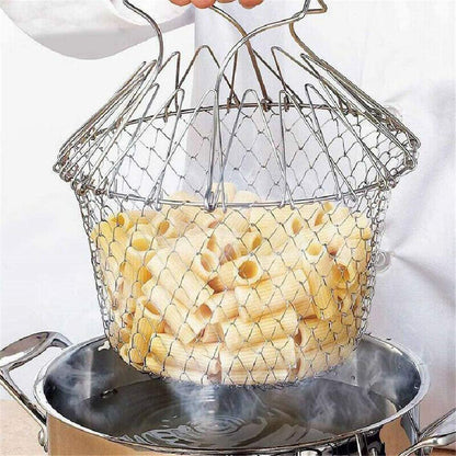 Stainless Steel Chef Basket 12 in 1