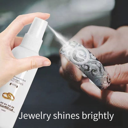 100ml Jewelry Cleaner Diamond Silver Gold Jewelry Cleaning Spray Multifunctio
