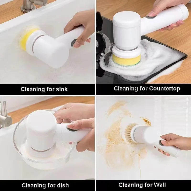 5-in-1 Electric Cleaning Brush