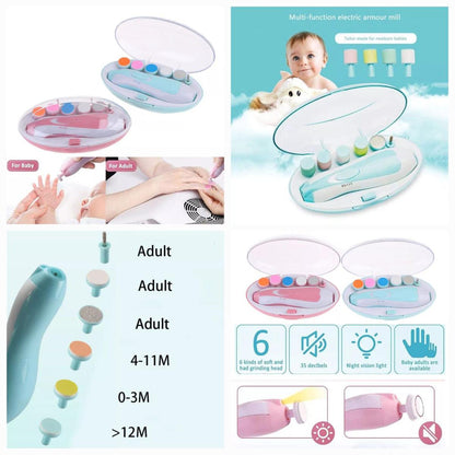 6-in-1 Baby Nail Care Clipper Set