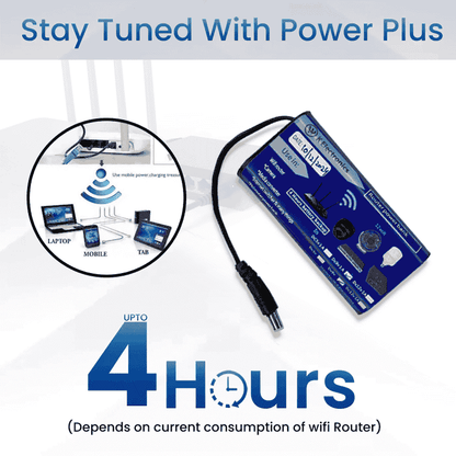WiFi Router UPS Power Bank 9 Volts  -