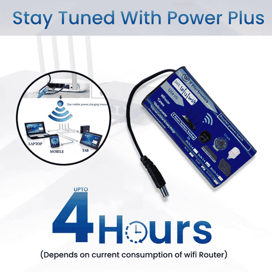 WiFi Router UPS Power Bank 9 Volts  -