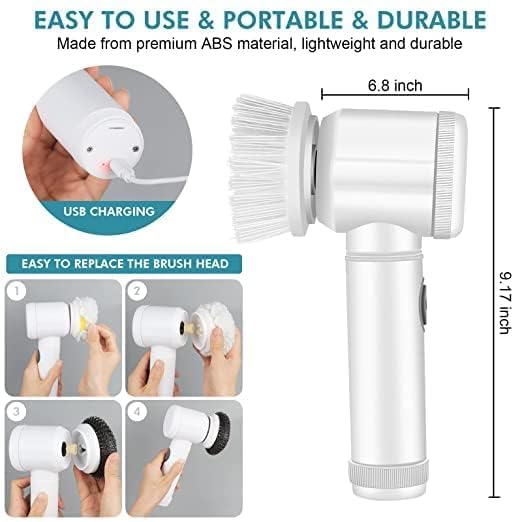 5-in-1 Electric Cleaning Brush