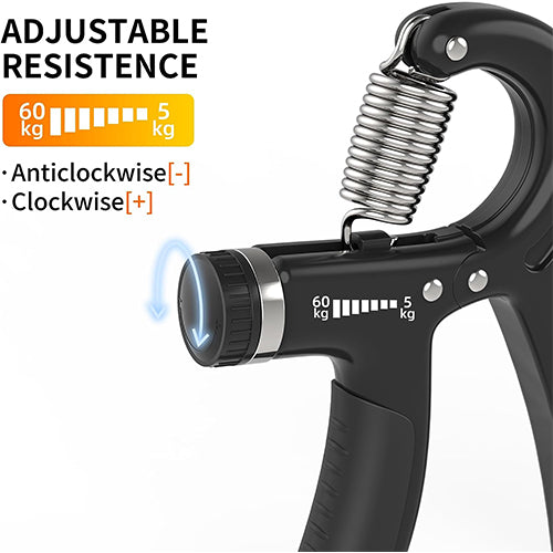 Adjustable Hand Grip Strength Trainer 10-60KG