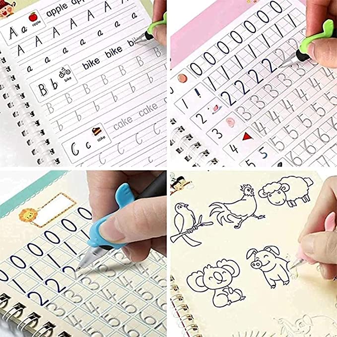 ) Magic Practice Copybook for Kids