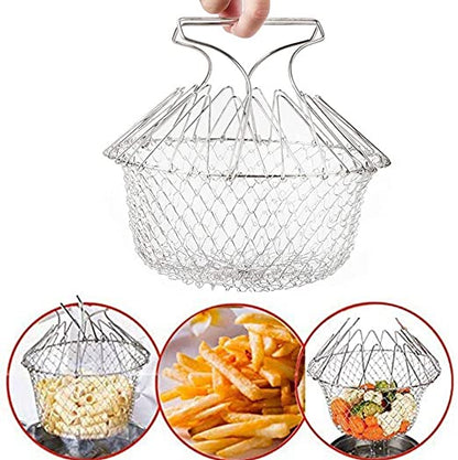 Stainless Steel Chef Basket 12 in 1