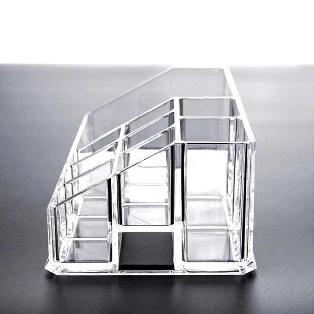9 Grid Acrylic Makeup Organizer Box