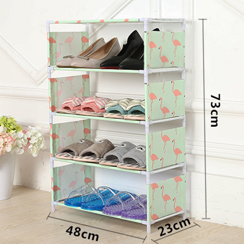 Shoes Rack-Simple Dust