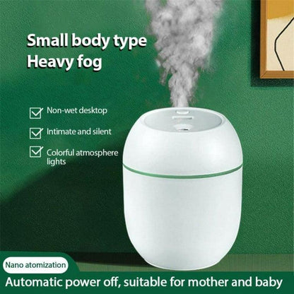 Foldable Air Humidifier White Rechargeable ABS