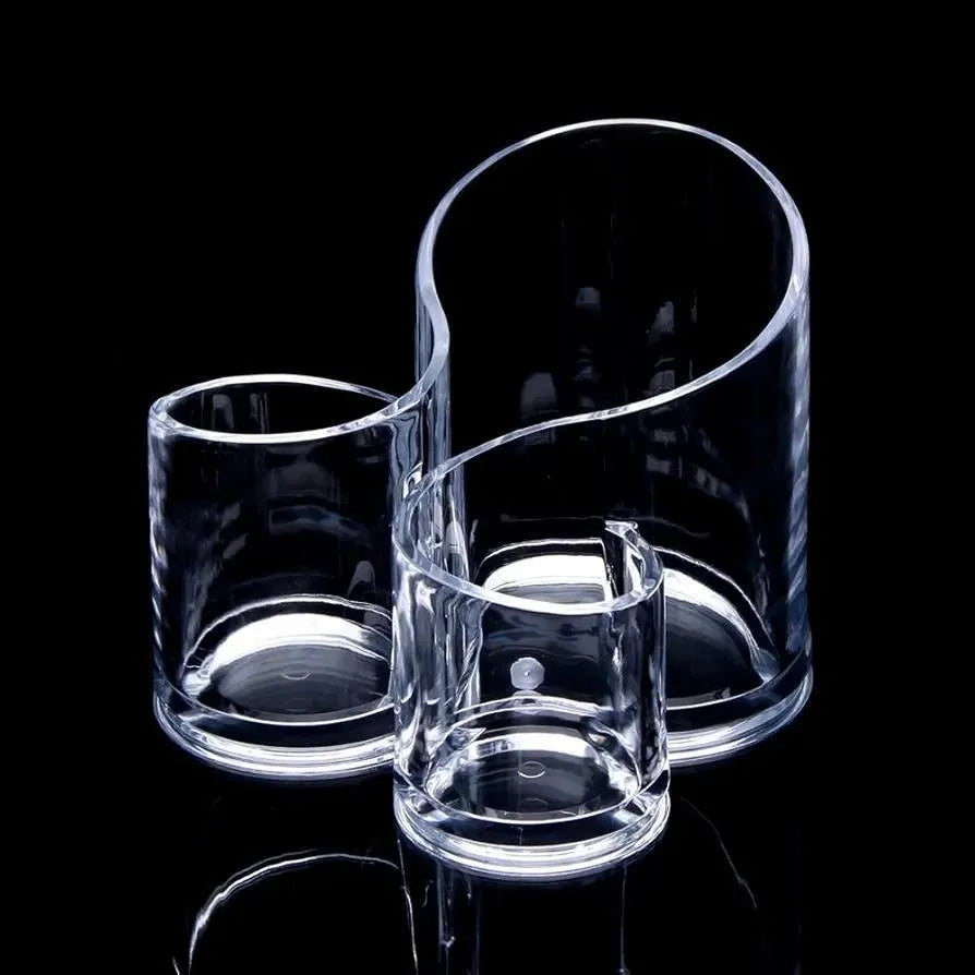 Clear Makeup Brush & Perfume Organizer for Home