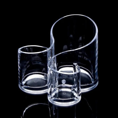 Clear Makeup Brush & Perfume Organizer for Home