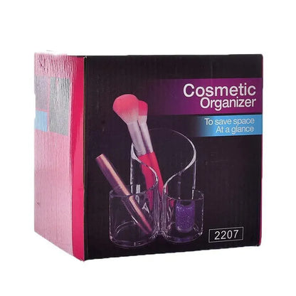 Clear Makeup Brush & Perfume Organizer for Home