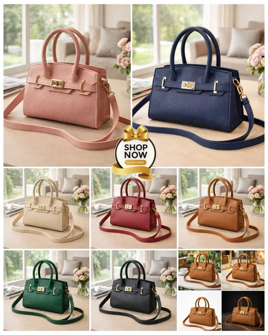 Women's Rexine Plain Hand Bag