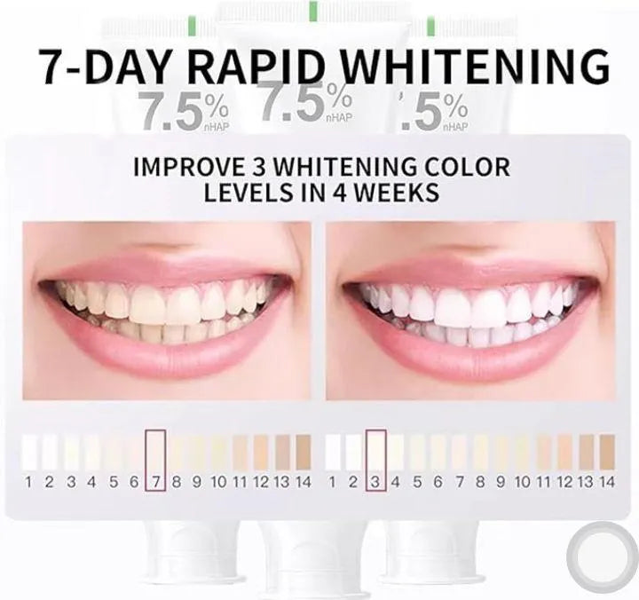 7.5% Nano Hydroxyapatite Teeth Whitening Toothpaste