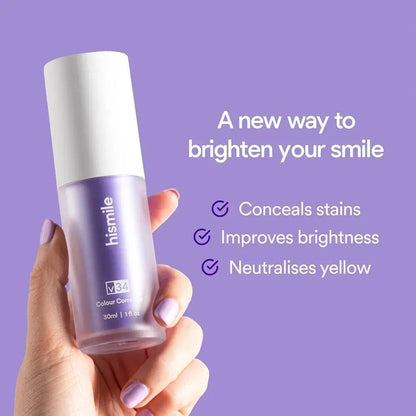 V34 Colour Corrector Serum Purple Toothpaste 50ml