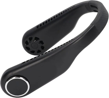 U-Shaped Neck Fan Black ABS Lightweight C-Port