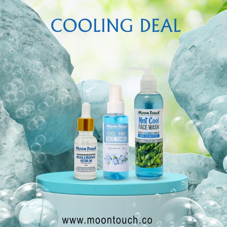 Premium Cooling Skincare Set for Hot Weather