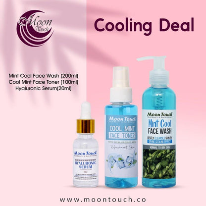 Premium Cooling Skincare Set for Hot Weather