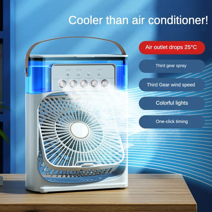 Portable Air Conditioner Fan With 3 Wind Speeds,