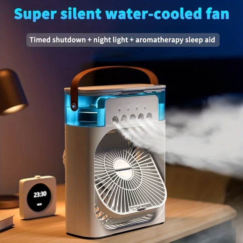 Portable Air Conditioner Fan With 3 Wind Speeds,