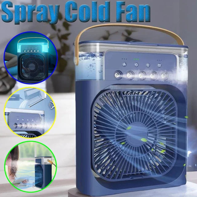 Portable Air Conditioner Fan With 3 Wind Speeds,