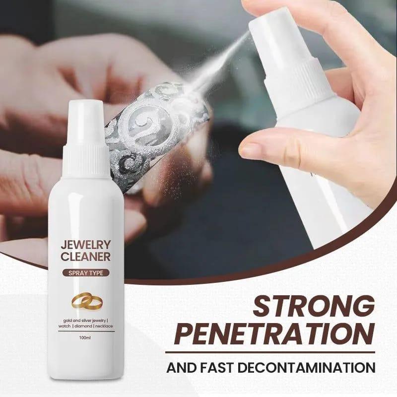 100ml Jewelry Cleaner Diamond Silver Gold Jewelry Cleaning Spray Multifunctio