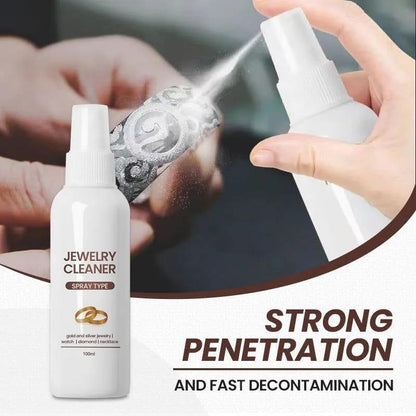 100ml Jewelry Cleaner Diamond Silver Gold Jewelry Cleaning Spray Multifunctio
