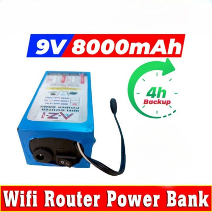 WiFi Router UPS Power Bank 9 Volts  -