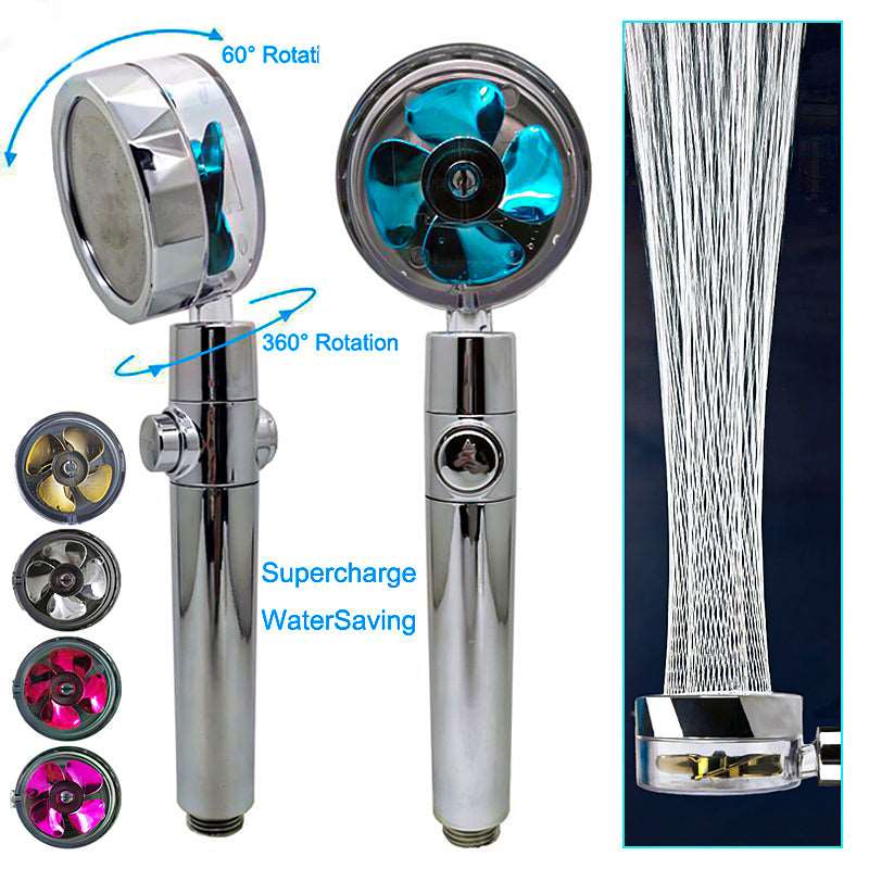 360° Rotating High Pressure Handheld Shower Head