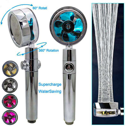 360° Rotating High Pressure Handheld Shower Head