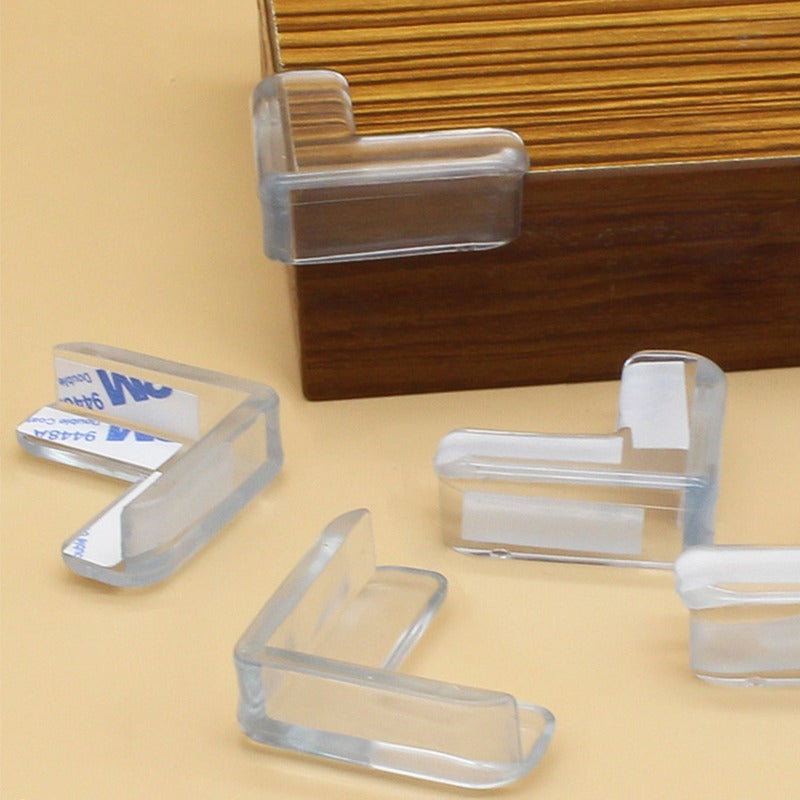 12(pcs) Silicone Table Corner Protector For Kids Safety Table Corner Covers For Glass Table - Baby Safety Equipment
