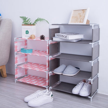 Shoes Rack-Simple Dust