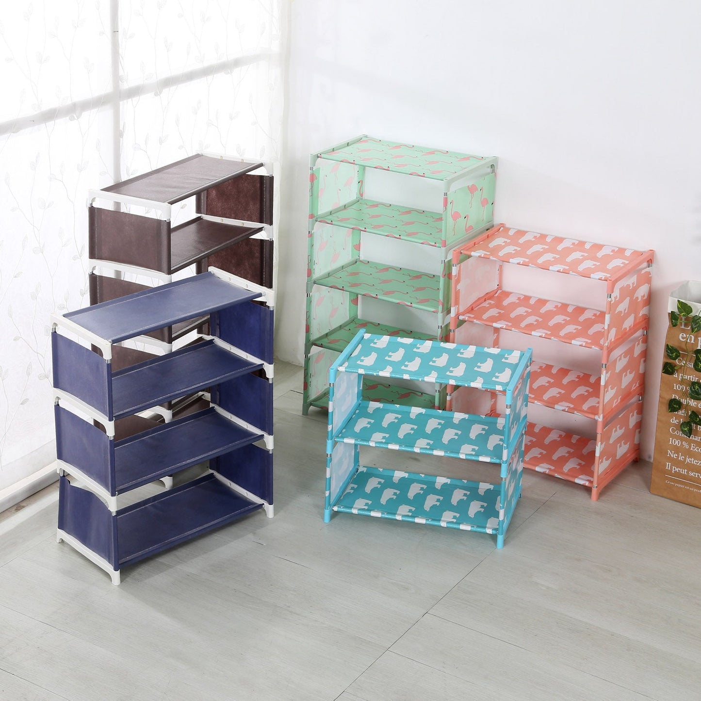 Shoes Rack-Simple Dust