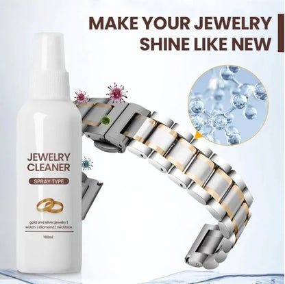100ml Jewelry Cleaner Diamond Silver Gold Jewelry Cleaning Spray Multifunctio