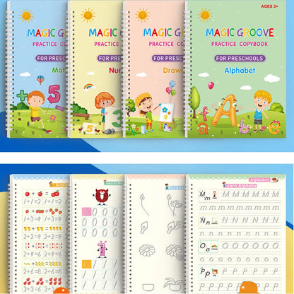 ) Magic Practice Copybook for Kids