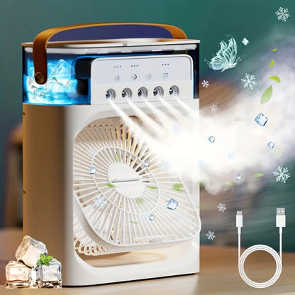 Portable Air Conditioner Fan With 3 Wind Speeds,