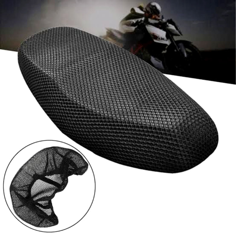 Universal 3D Mesh Motorcycle Seat Cover –