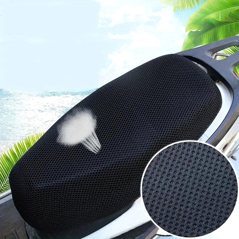 Universal 3D Mesh Motorcycle Seat Cover –