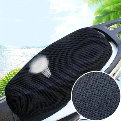 Universal 3D Mesh Motorcycle Seat Cover –