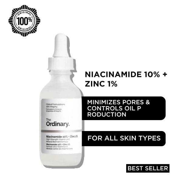 10% + Zinc 1% – 30ml Serum For All Skin