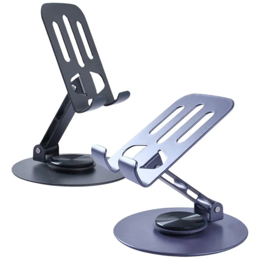 Multi-Angle 360° Rotating Metal Phone & Tablet Stand