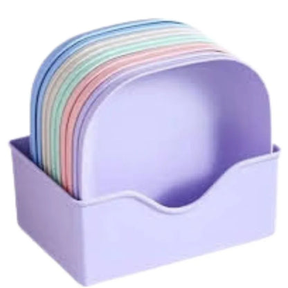 Food Grade Plastic Household Dining Plates