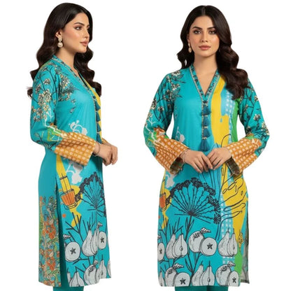 Swiss Lawn 1-Piece Shirt for Women |