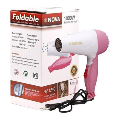 Nova NV-1290 Foldable Hair Dryer