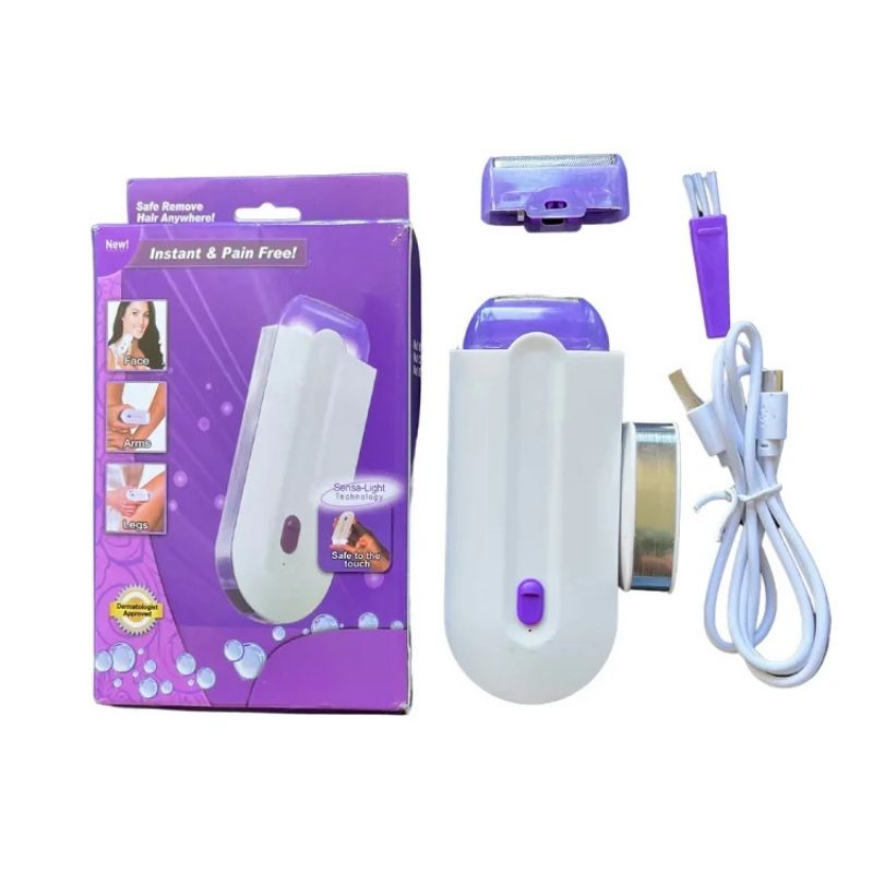 2-in-1 Rechargeable Painless Hair Remover